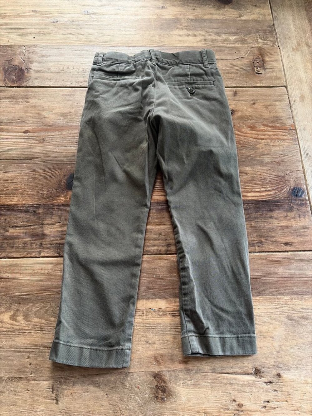 Crewcuts Boys 5 Olive Stretch Chino Pants